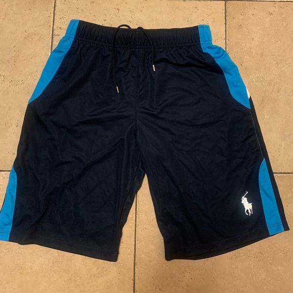 NWT Polo by Ralph Lauren boys athletic shorts. Boys size Large 14-18. - Picture 2 of 7